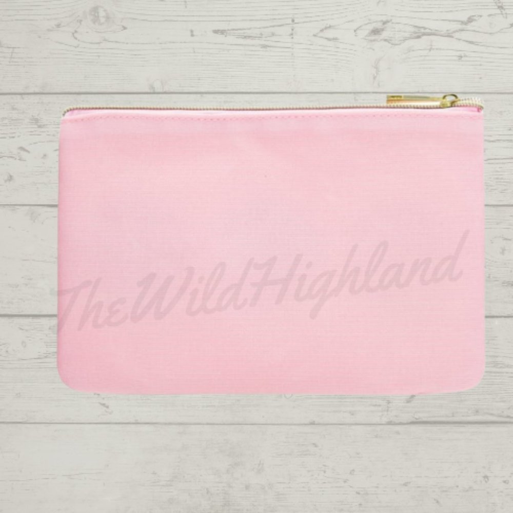 Pink Smiley Face Canvas Bag - Picture 3 of 4